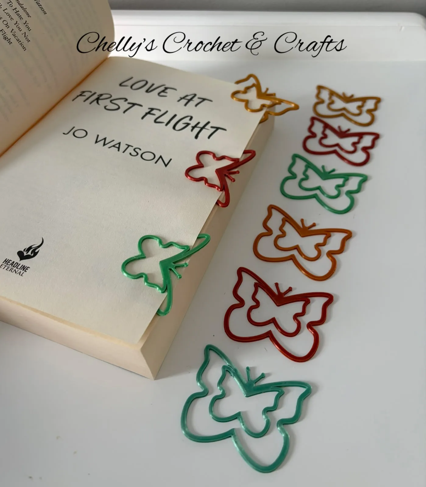 Butterfly bookmark